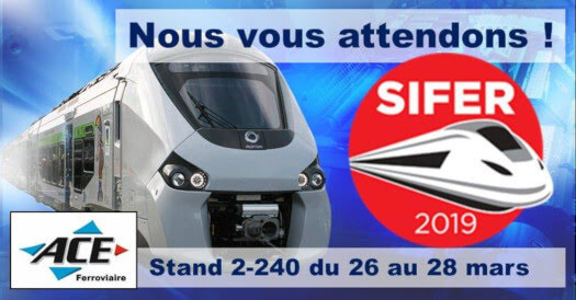 Venez découvrir les innovations techniques au salon SIFER 2019 de Lille !